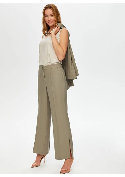 Gri Kadın Normal Pantolon US25PNT009 modelleri