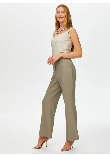 Gri Kadın Normal Pantolon US25PNT009 fırsatları