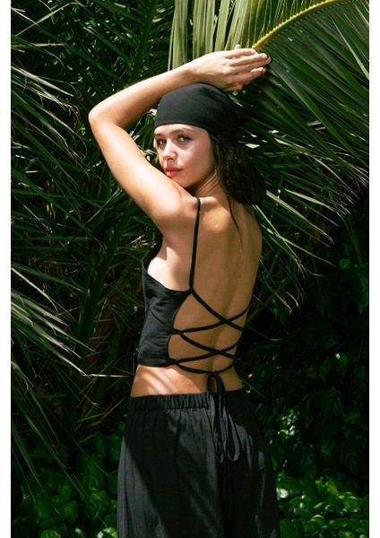 Müslin Kare Crop