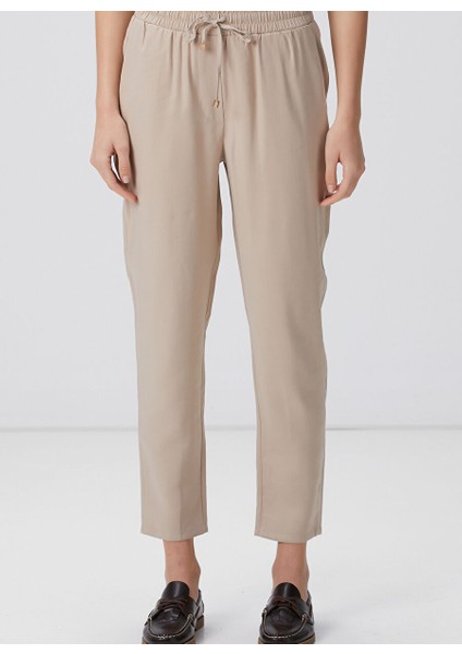 Bej Kadın Basic Pantolon 1095147