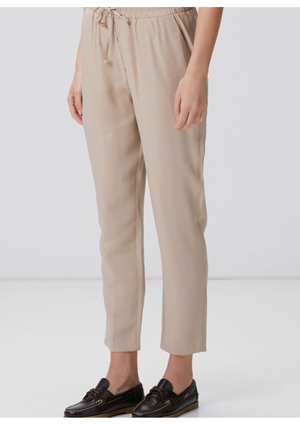 Bej Kadın Basic Pantolon 1095147