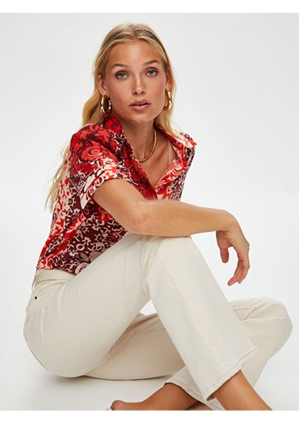 Flare Paça Jean Pantolon S25JPN004