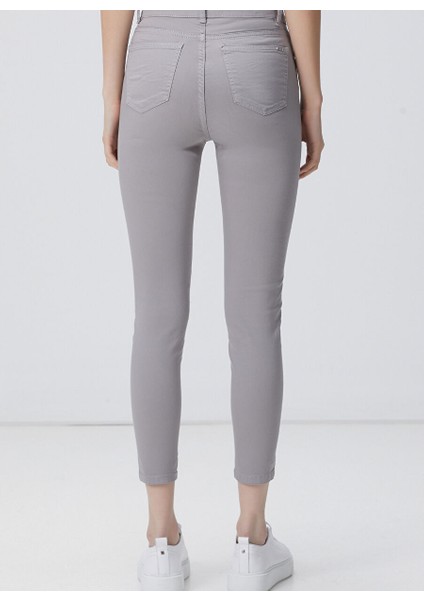 Gri Kadın Skinny Fit Pantolon 1095098 indirimleri