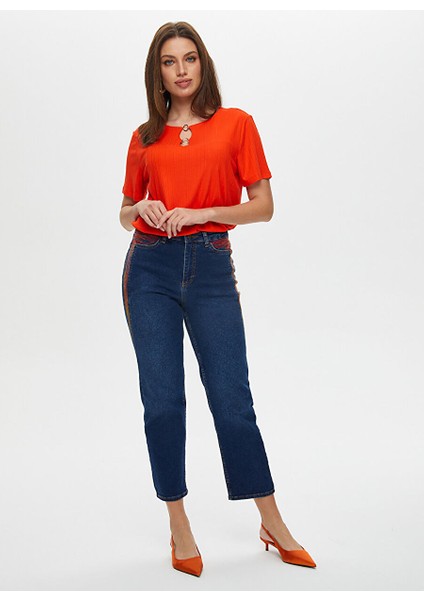 Mavi Kadın Normal Denim Pantolon US25JPN007 modelleri