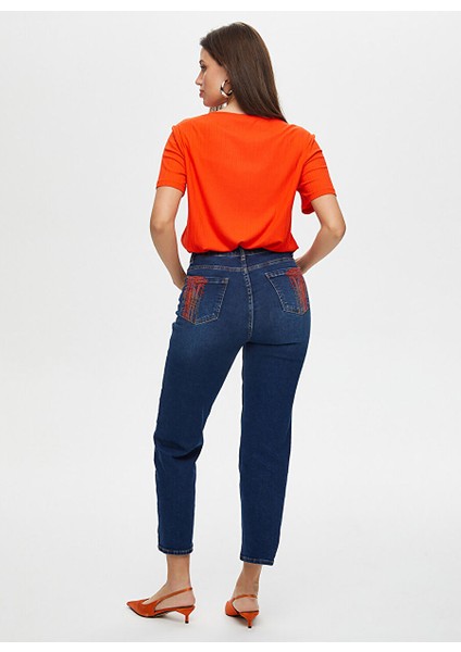 Mavi Kadın Normal Denim Pantolon US25JPN007 indirimleri