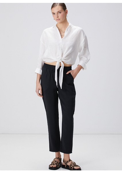 Siyah Kadın Basic Pantolon 1095147