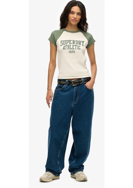 Beyaz Kadın Normal T-Shirt W1011603A