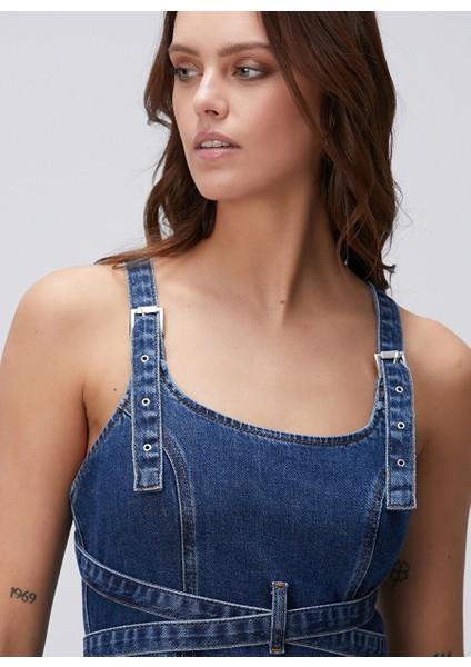 Mavi Kadın Denim Elbise 1094742