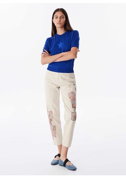 Saks Kadın Bisiklet Regular Fit Düz Kazak TW6240050109020