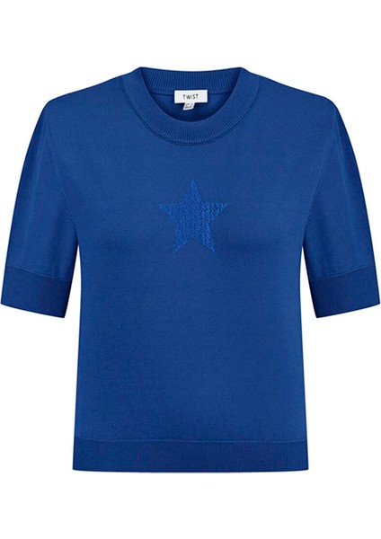 Saks Kadın Bisiklet Regular Fit Düz Kazak TW6240050109020