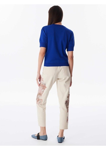 Saks Kadın Bisiklet Regular Fit Düz Kazak TW6240050109020