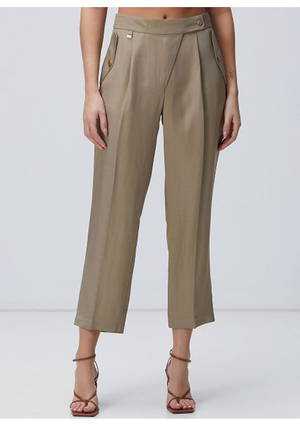 Haki Kadın Regular Fit Pantolon 1094196