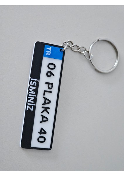 Kişiye Özel Plaka Anahtarlık Özel Baskı - DMRZ HOME fiyatları