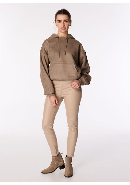 Deve Tüyü Kadın Skinny Fit Düz Pantolon 1093000