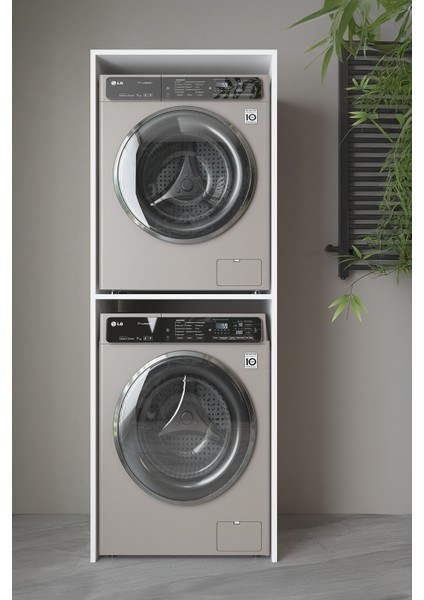 Banyo Dolabı Çamaşır ve Kurutma Makinesi Dolabı