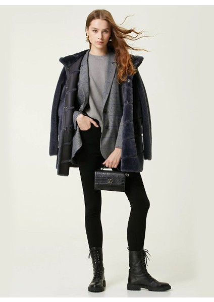 Siyah Kadın Dar Paça Skinny Fit Denim Pantolon 1083619
