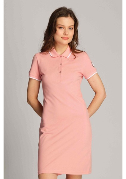 Pembe Kadın Elbise