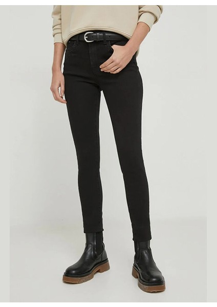 Yüksek Bel Standart Kadın Denim Pantolon PL2046060 fiyatları
