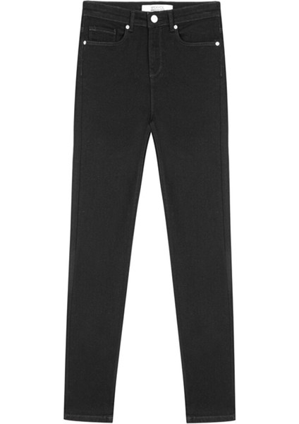 Ipekyol Yüksek Bel Skinny Ankle Paça Skinny Fit Siyah Kadın Denim Pantolon I00000018003001 fiyatları