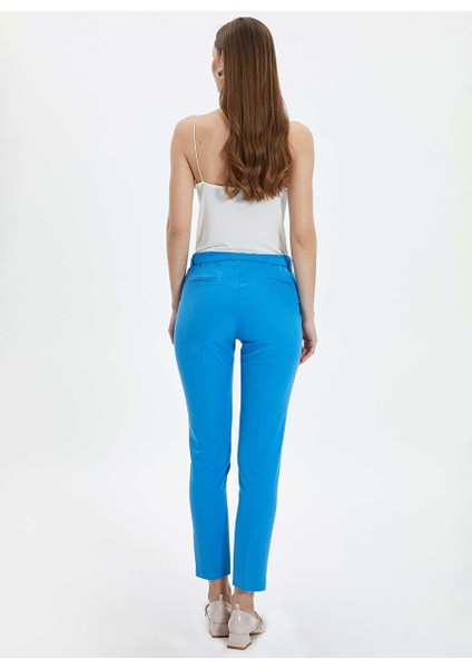 Normal Bel Standart Mavi Kadın Pantolon 24YSL5140 modelleri