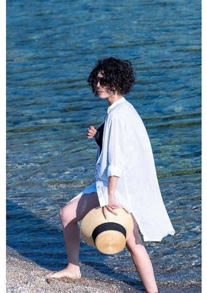 Salda Gömlek Beyaz