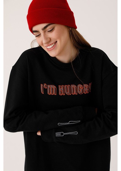 I'm Hungry | Neon Series Unisex Sweatshirt