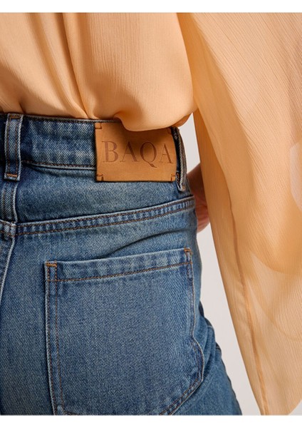 Zincir Detaylı Açık Mavi Denim fiyatları