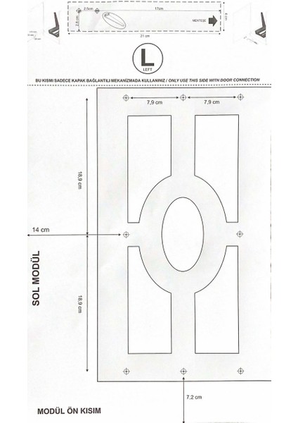 Pyramith Gri 24 Litre Teleskopik Raylı Çöp Kovası (P9156)