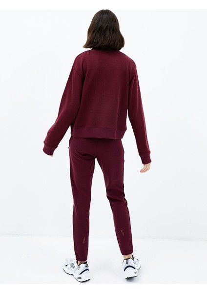 Bisiklet Yaka Sweatshirt