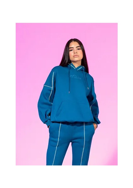 Petrol Blue Sweatshirt