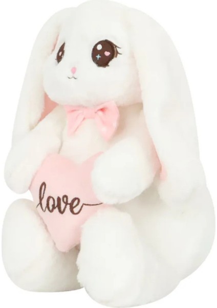 Kawaii Gözlü Tavşan Peluş, Uyku Arkadaşı Peluş 50 Cm modelleri