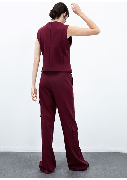 Daisy Cargo Pantolon - Bordo fırsatları