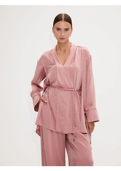 V Yaka Pembe Tunik