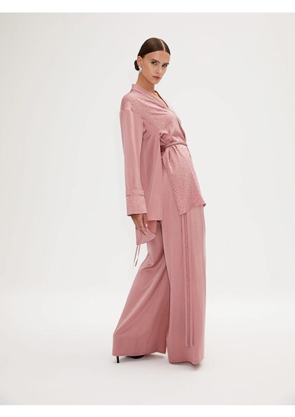 V Yaka Pembe Tunik