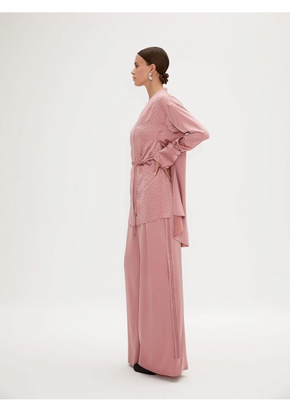 V Yaka Pembe Tunik