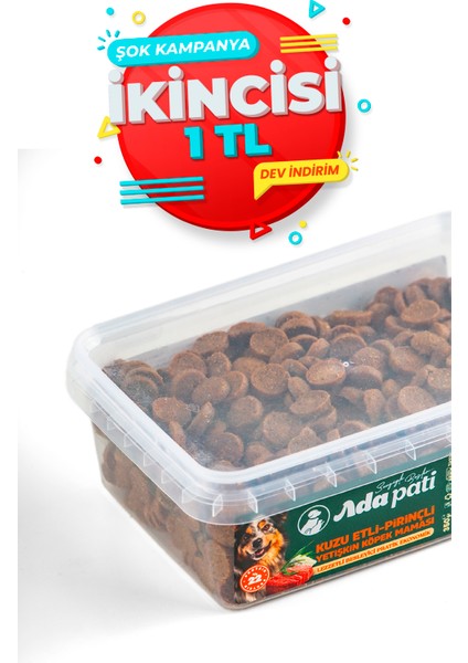 Kuzu Etli Yetişkin Köpek Maması 350gr