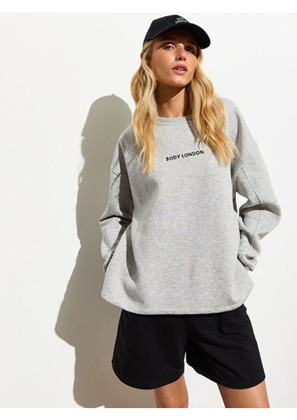 Gri Yırtmaçlı Sweatshirt fırsatları
