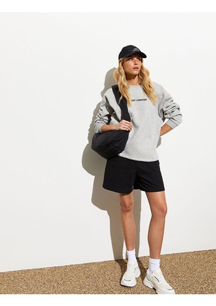 Gri Yırtmaçlı Sweatshirt indirimleri