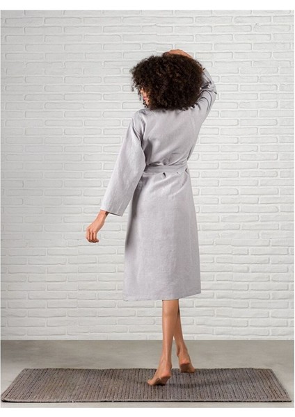 Serenity Kimono Açık Gri