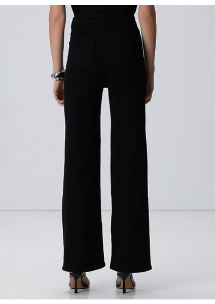 Siyah Kadın Basic Denim Pantolon 1095097 modelleri