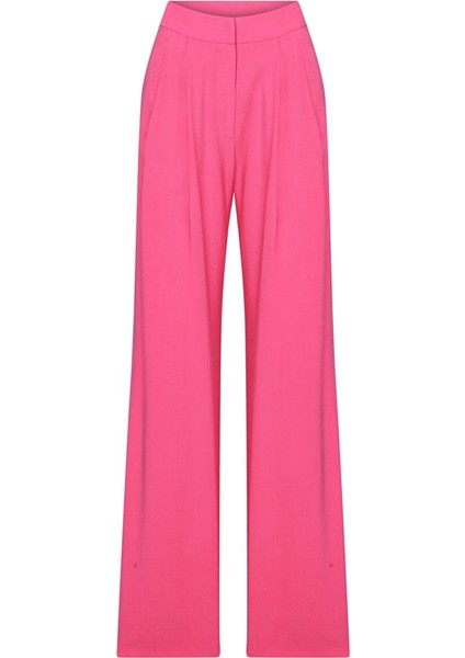 Tina Wide-Leg Pantolon Bubble Gum Pink