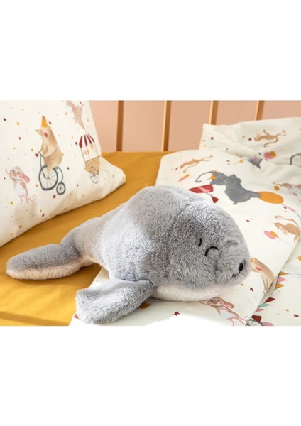 Mini Fok Peluş Yastık, Uyku Arkadaşı Peluş Yastık 30 cm