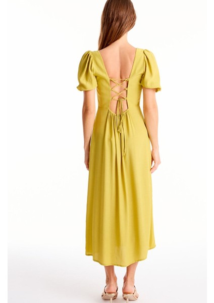 Fistik Dears Regular Fit Midi Boy Elbise fırsatları