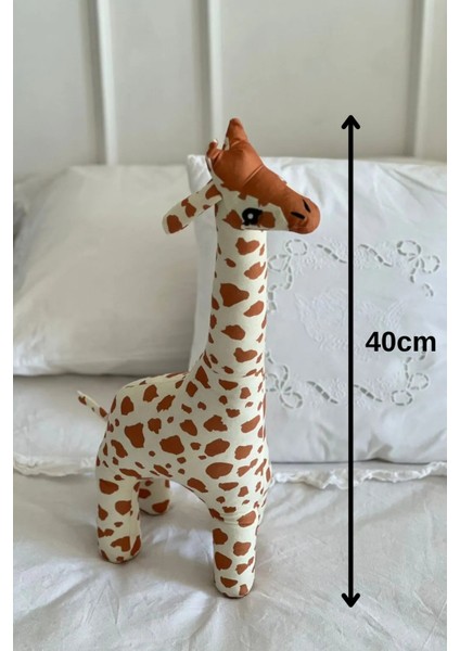 Zürafa Peluş, Zürafa Çocuk Odası Dekoratif Yastık Peluş 40 cm fiyatları