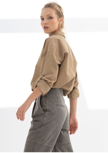 Orta Bel Rahat Kahve Kadın Pantolon ADRP35-9ADP10591 fiyatları