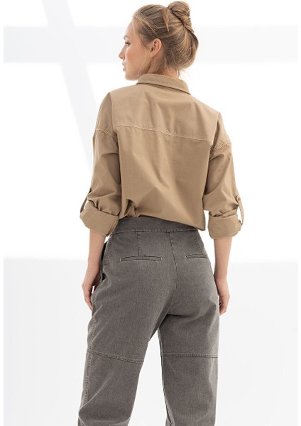 Orta Bel Rahat Kahve Kadın Pantolon ADRP35-9ADP10591 modelleri