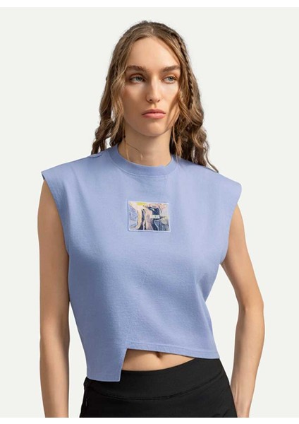 Kadın Crop Atlet - Igami - Jellyfish
