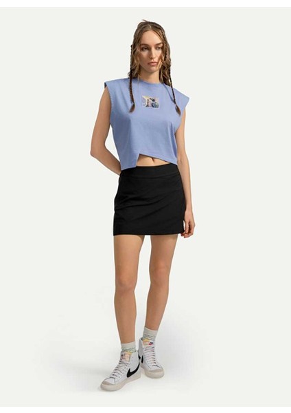 Kadın Crop Atlet - Igami - Jellyfish