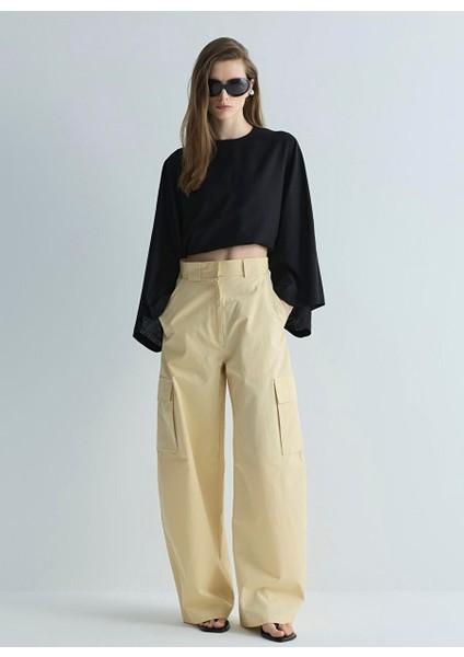 Butter Yellow Carbie Kargo Pantolon