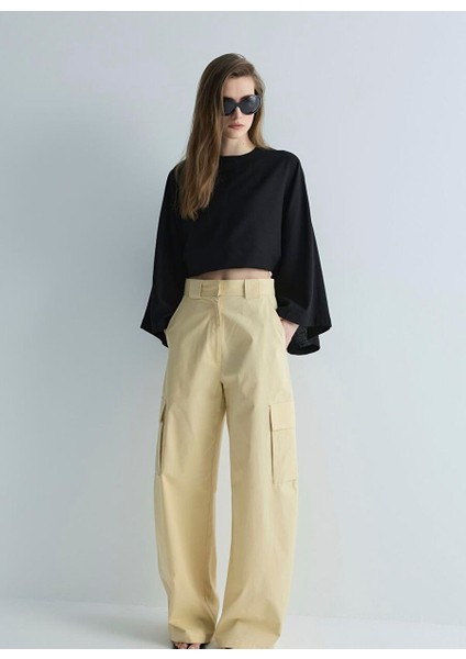 Butter Yellow Carbie Kargo Pantolon
